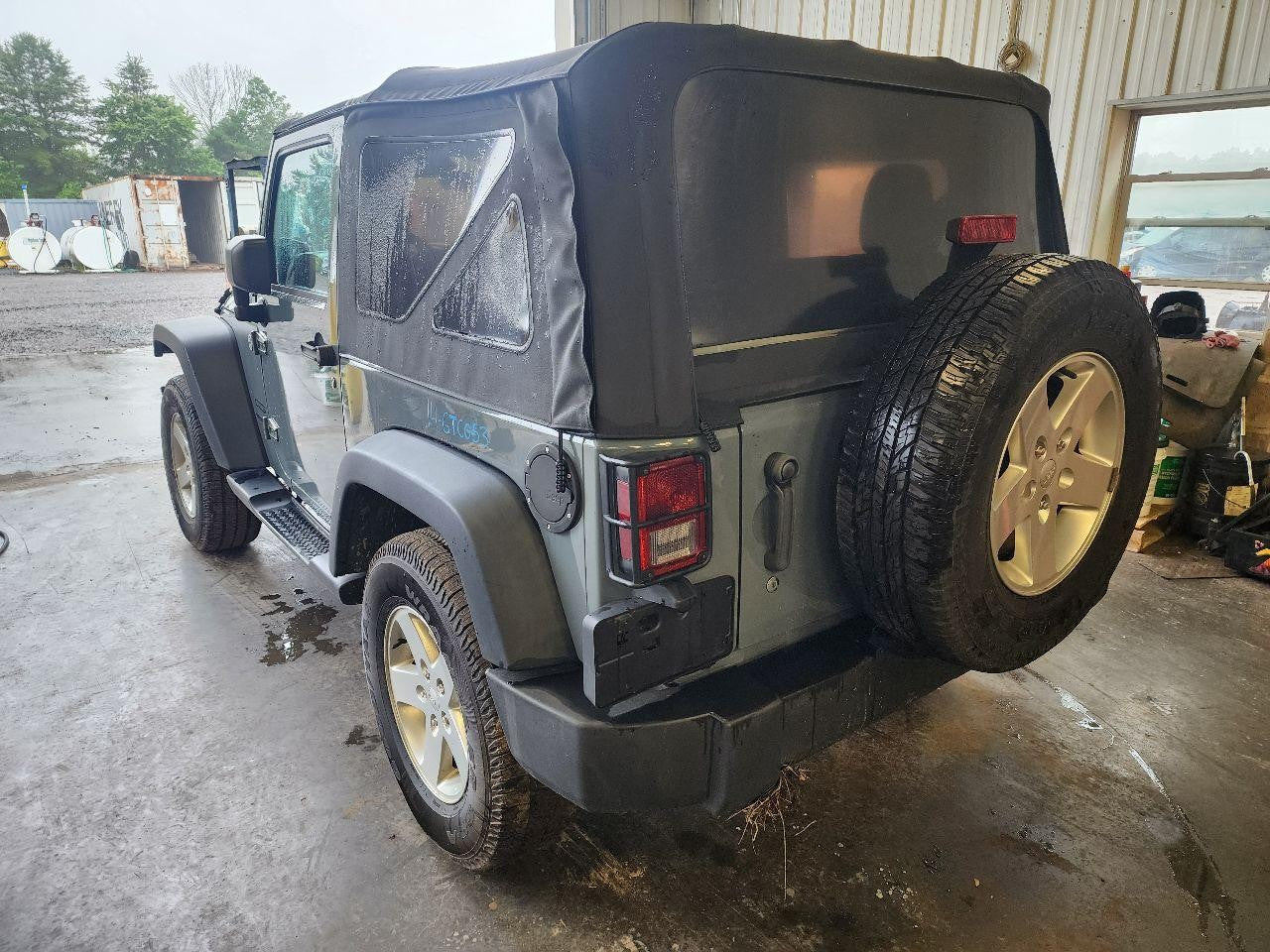 Used Left Door Mirror fits: 2014 Jeep Wrangler Power black Left Grade A