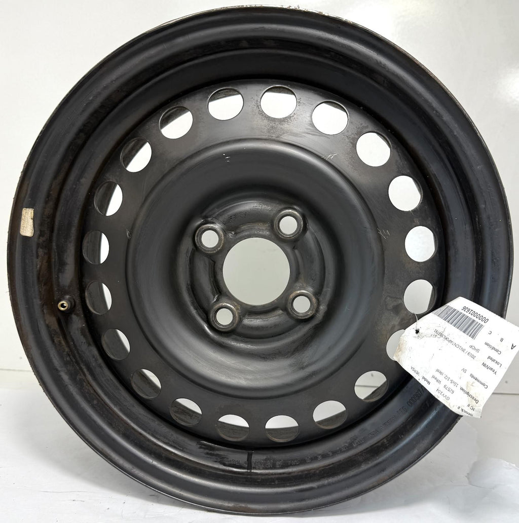 Used Wheel fits: 2019 Nissan Versa 15x5-1/2 Sdn steel Grade A