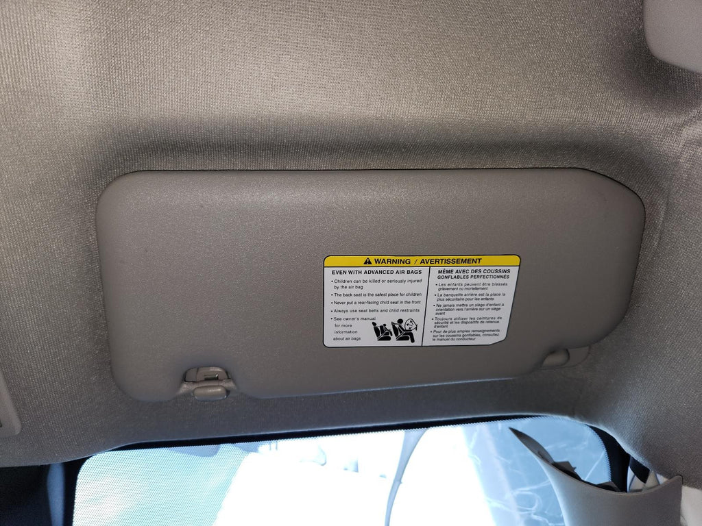 Used Right Sun Visor fits: 2022 Nissan Sentra w/o illumination Right Grade A