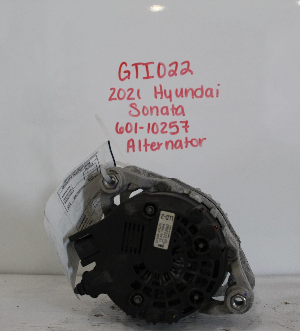 HYUNDAI SONATA Alternator 2.5L, naturally aspirated 21 22 23