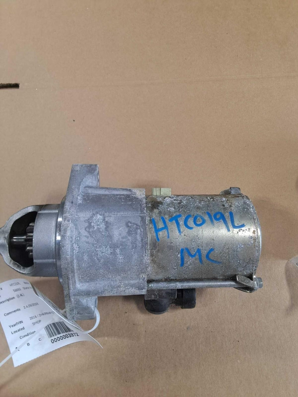 Used Starter Motor fits: 2016 Honda Cr-v 2.4L AT CVT Grade A