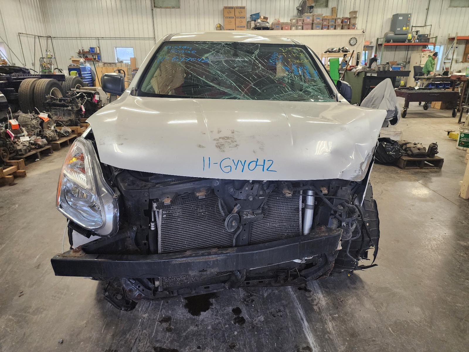 Used Alternator fits: 2011 Nissan Rogue 2.5L 4 cylinder w/o Hybrid Grade A