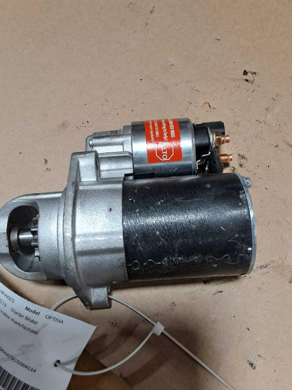 Used Starter Motor fits: 2012 Kia Optima 2.4 Grade C