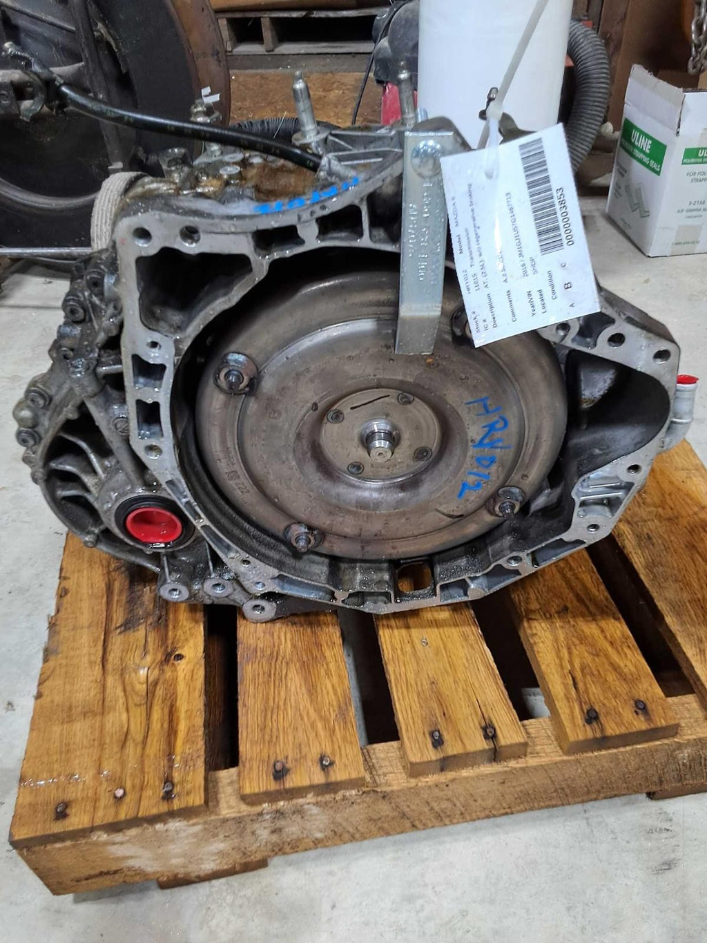 Used Automatic Transmission Assembly fits: 2016 Mazda 6 AT 2.5L w/o regenerative