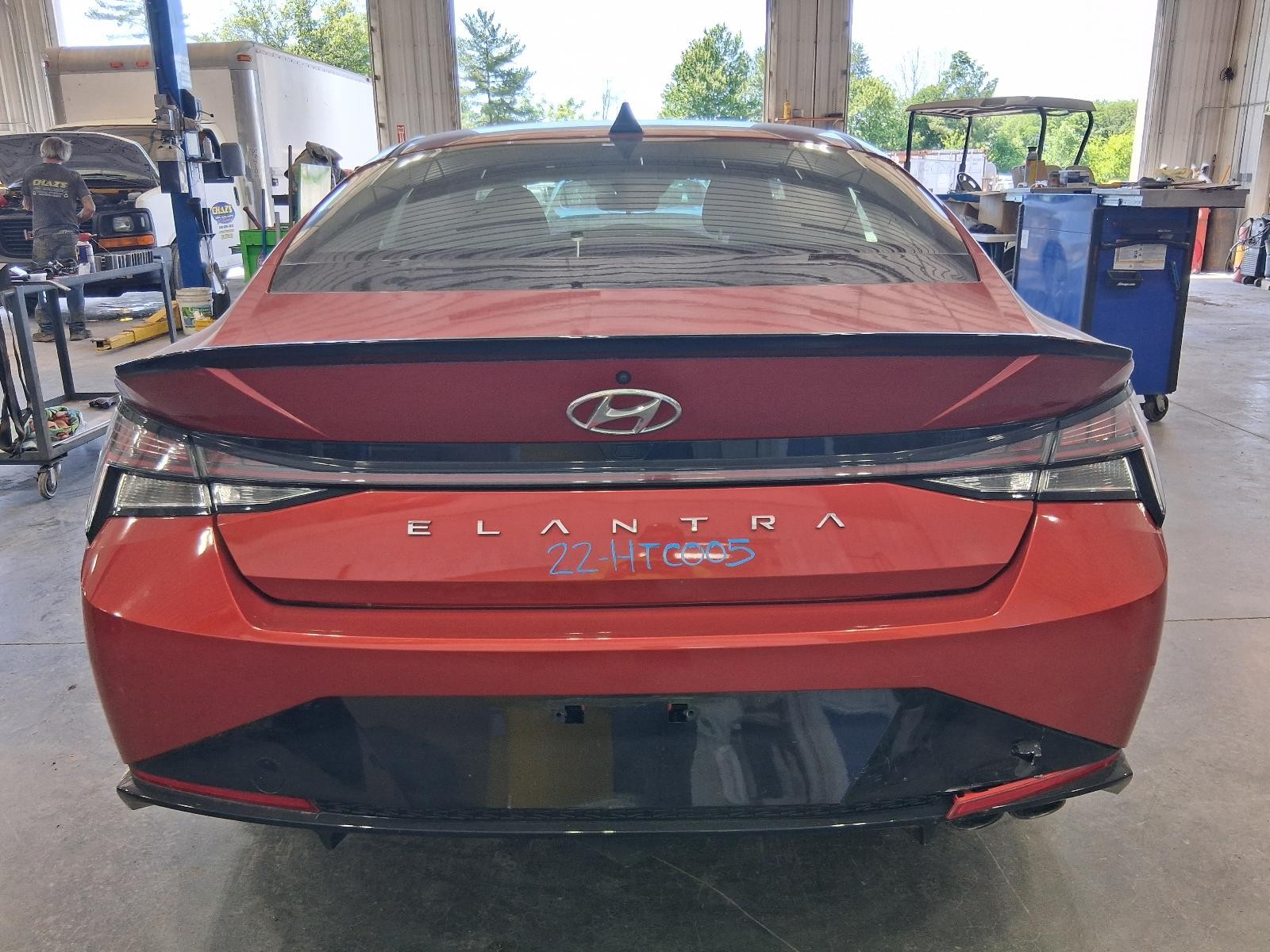 Used A/C Selector Switch fits: 2022 Hyundai Elantra Korea built US market automa