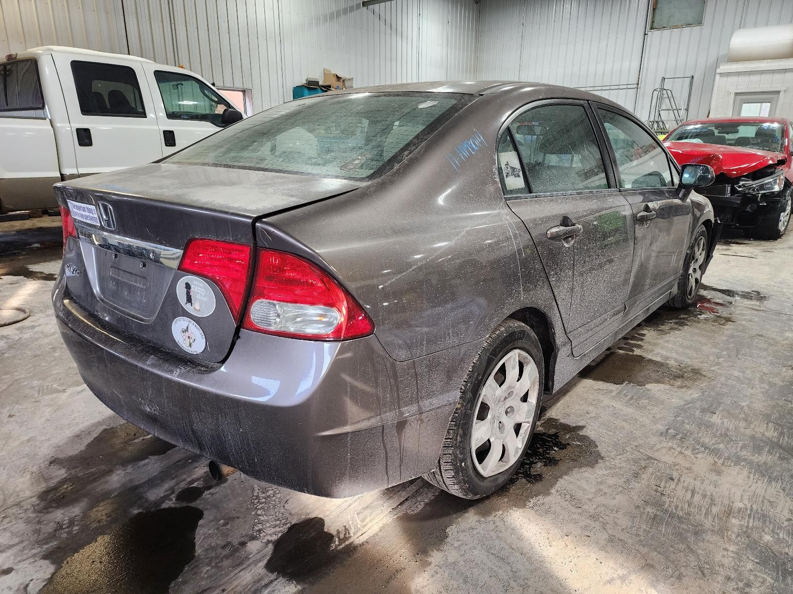 Used Engine Complete Assembly fits: 2011 Honda Civic 1.8L VIN 1 6th digit gasoli