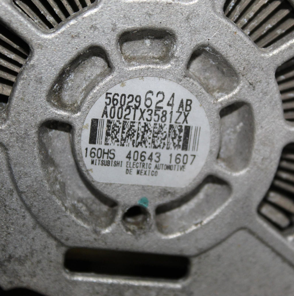 2017-2022 JEEP COMPASS ALTERNATOR OEM