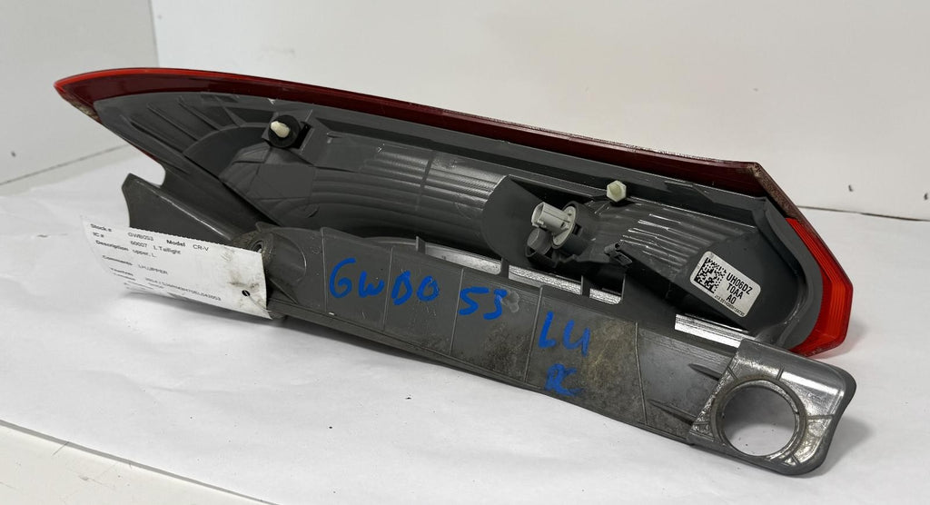 Used Left Upper Tail Light Assembly fits: 2014 Honda Cr-v upper Left Upper Grade