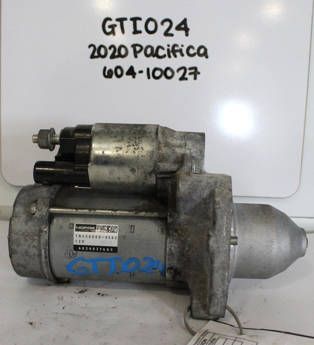 CHRYSLER PACIFICA Starter Motor w/ auto engine stop and start (engine ID, ERC) 2