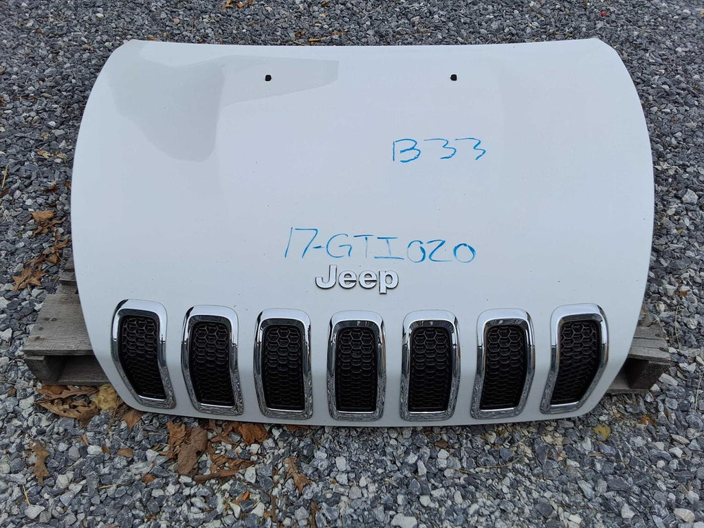 Used Hood fits: 2017 Jeep Cherokee  Grade A