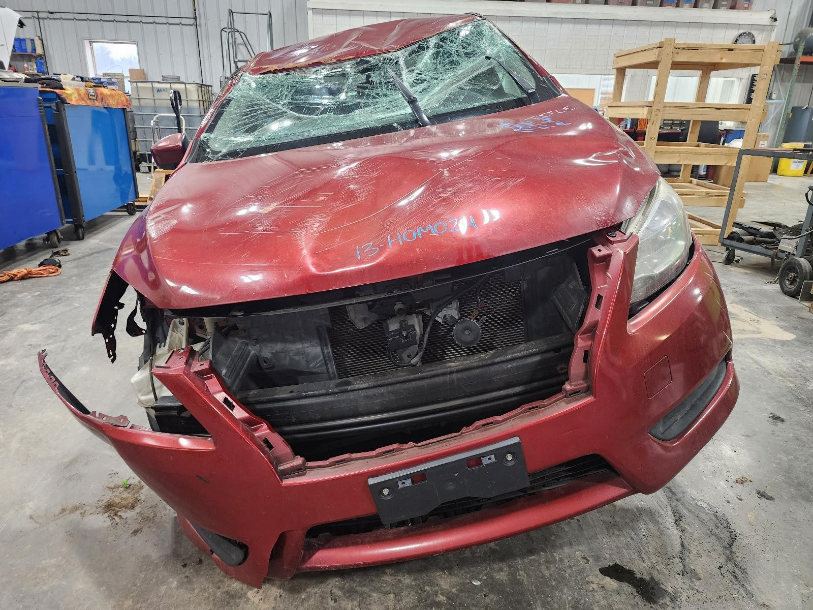 Used Air Cleaner Assembly fits: 2013 Nissan Sentra 1.8 Grade A