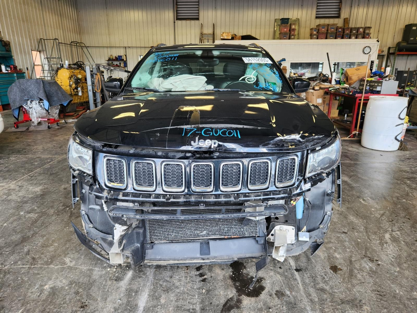 Used Left Door Mirror fits: 2017 Jeep Compass manual folding power adjustable he