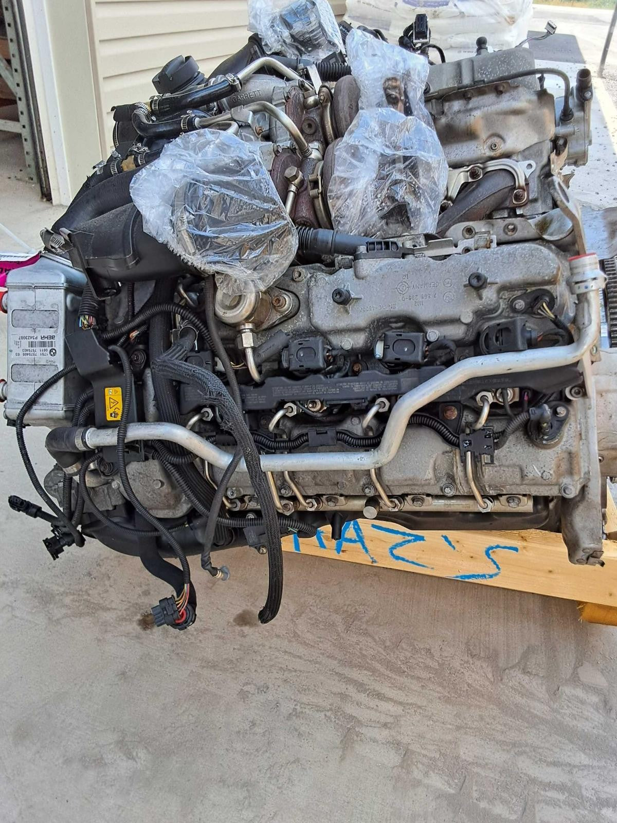Used Engine Complete Assembly fits: 2013 Bmw X5 xDrive50i 4.4L twin turbo Grade