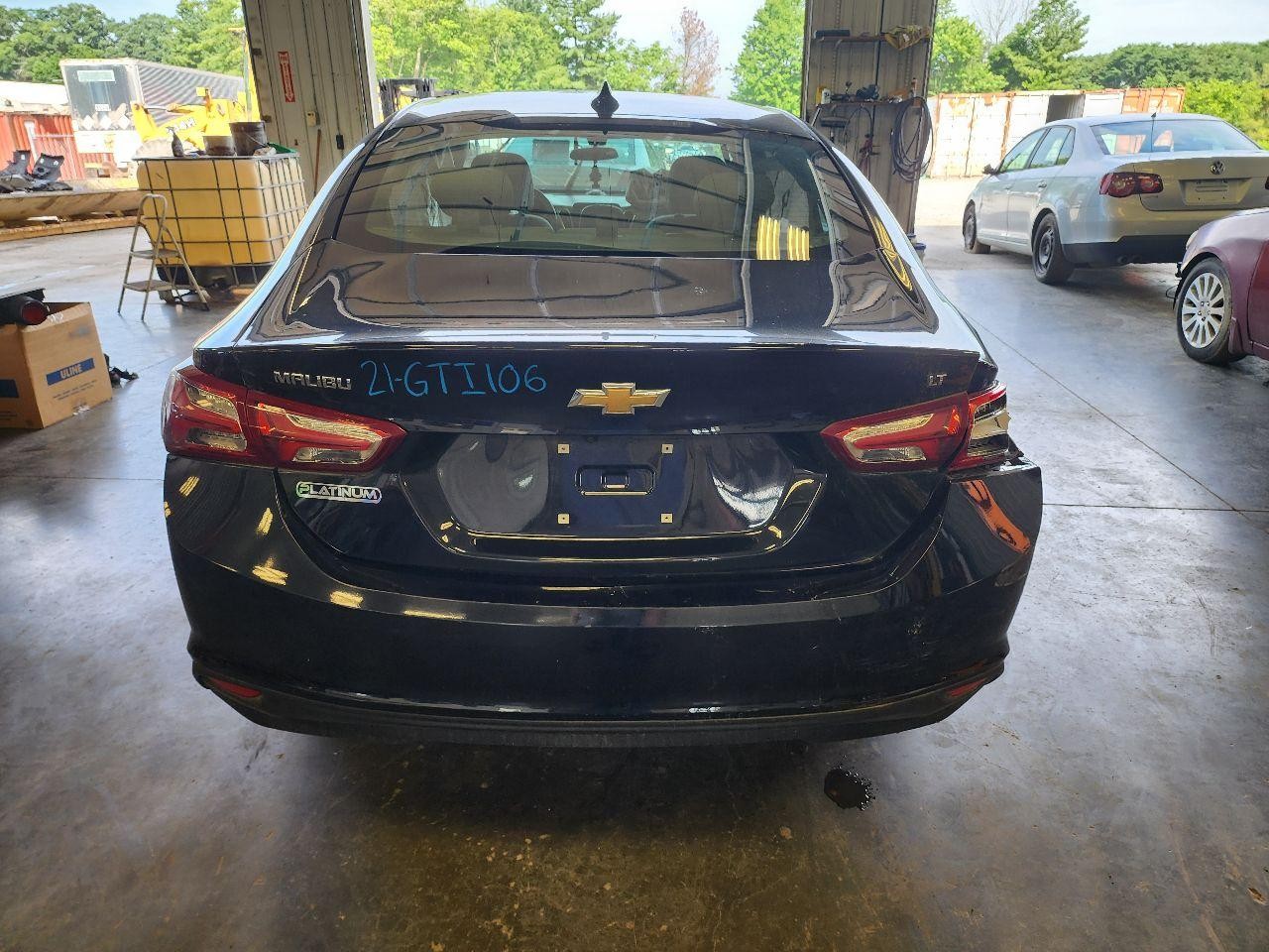 Used Steering Column fits: 2021 Chevrolet Malibu w/o automatic high beam Grade A