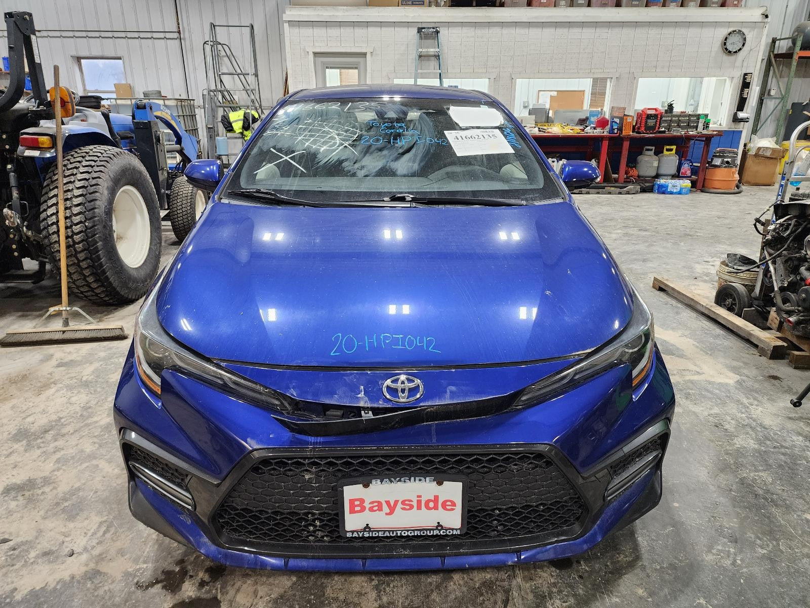Used Right Tail Light Assembly fits: 2020 Toyota Corolla Sedan quarter panel mou
