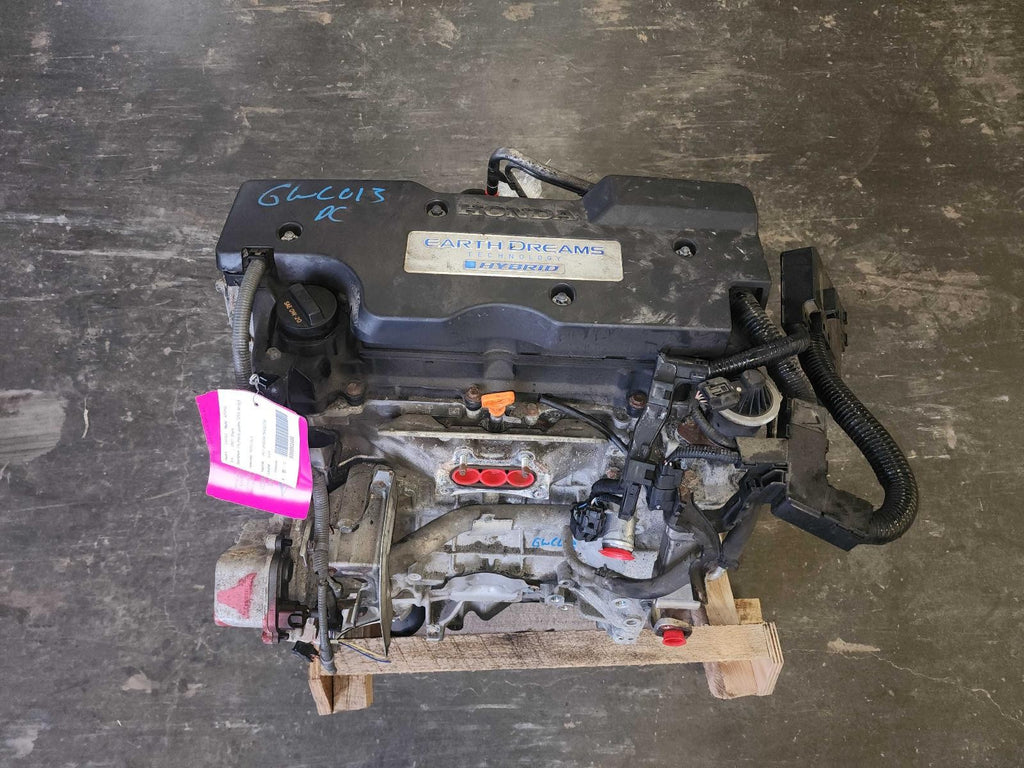 Used Engine Complete Assembly fits: 2017 Honda Accord 2.0L Hybrid gasoline VIN 6