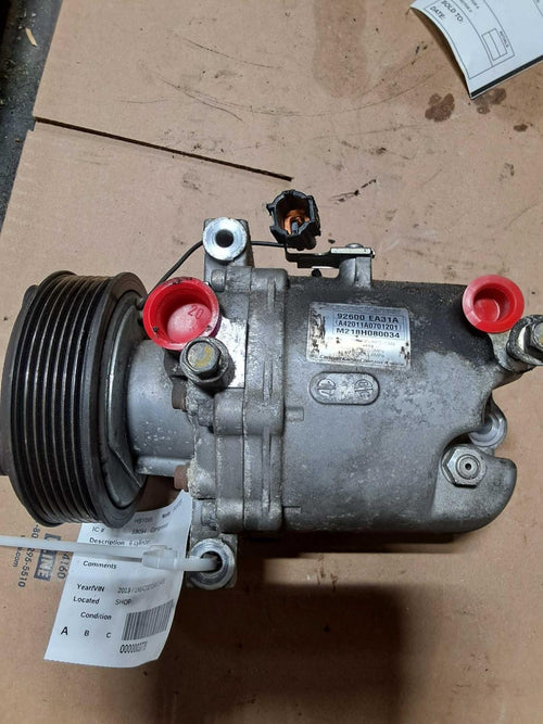 Used A/C Compressor fits: 2019 Nissan Frontier 6 cylinder Grade A