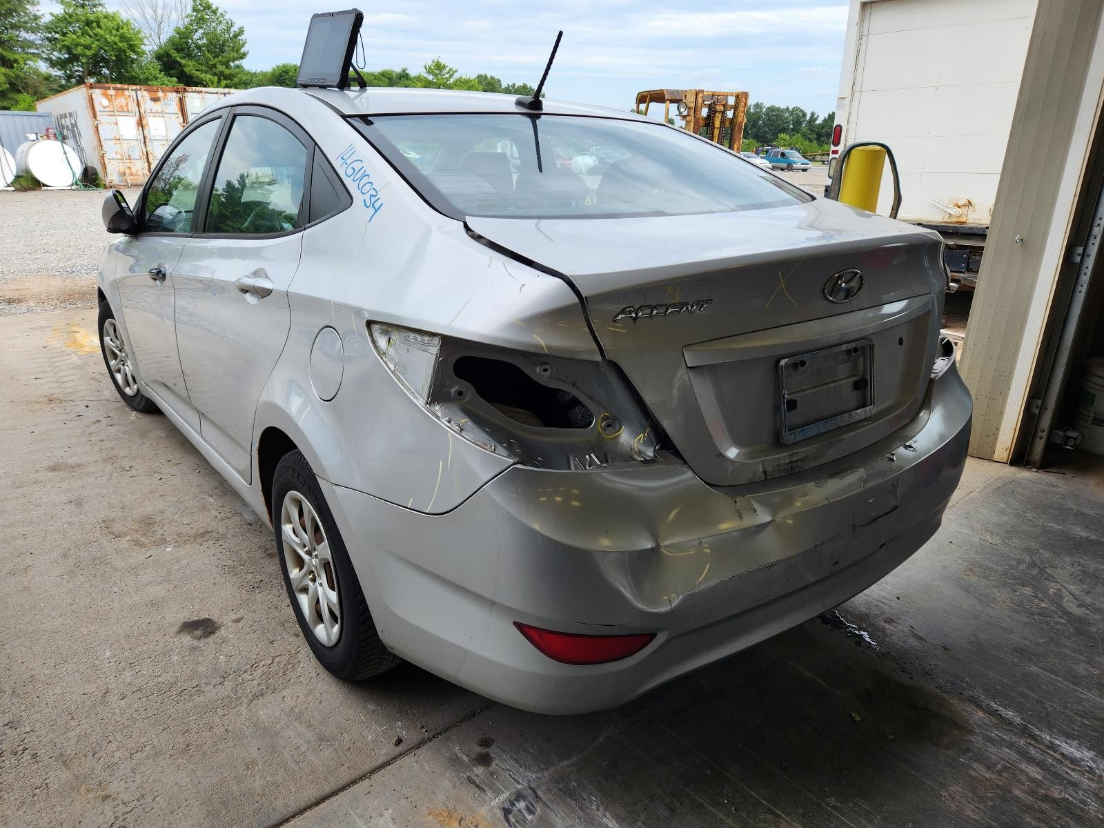 Used Starter Motor fits: 2014 Hyundai Accent ID 361002B102 Grade B