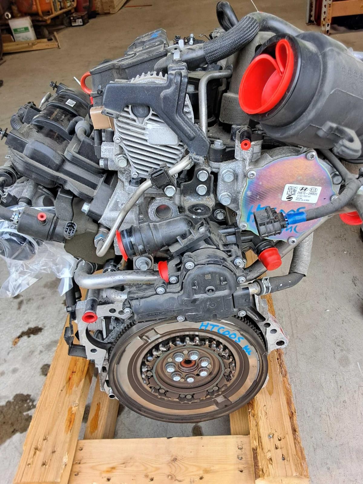 Used Engine Complete Assembly fits: 2022 Hyundai Elantra 1.6L VIN 3 8th digit tu