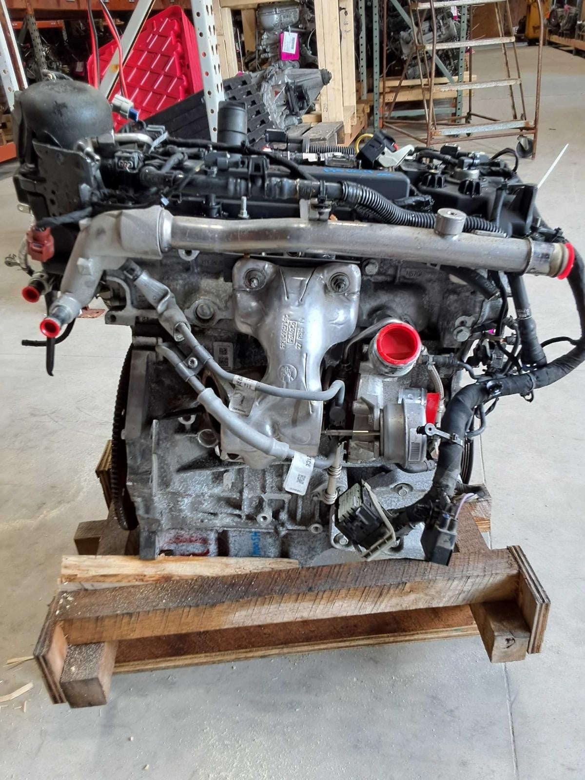 Used Engine Complete Assembly fits: 2020 Ford Mustang 2.3L VIN H 8th digit turbo