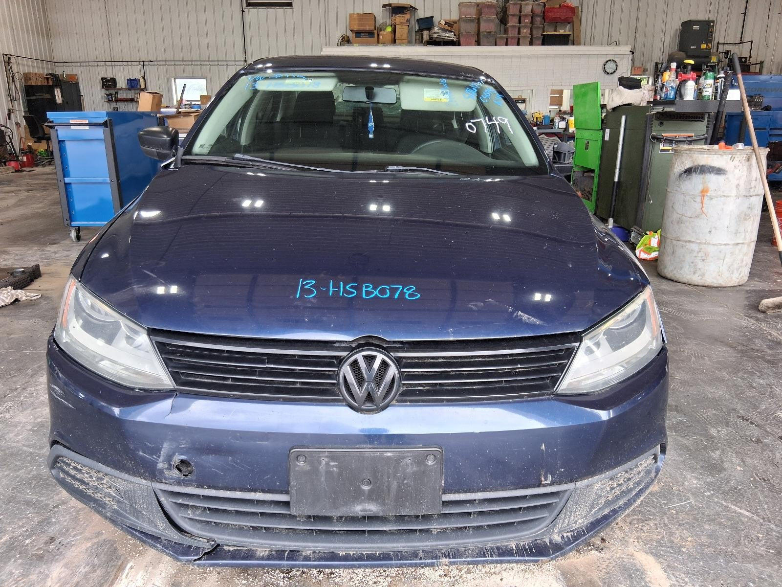 Used Right Door Mirror fits: 2013 Volkswagen Jetta power manual folding heated w