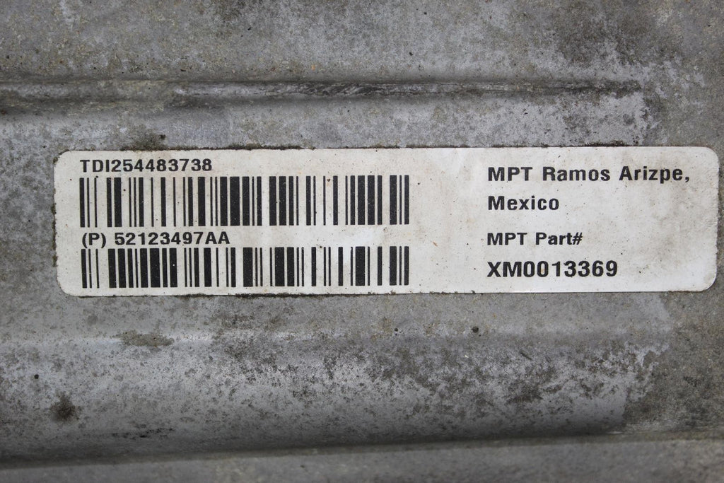 JEEP WRANGLER Transfer Case (3.6L), AT, ID 52123497AA 12 13 14 15 16 17
