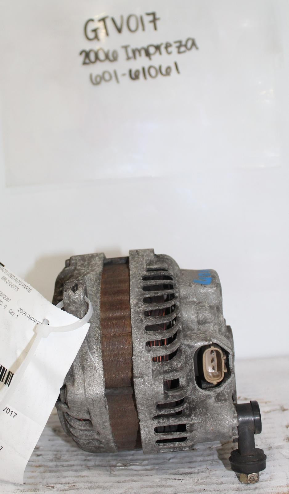 SUBARU IMPREZA Alternator (2.5L), w/turbo, WRX 06