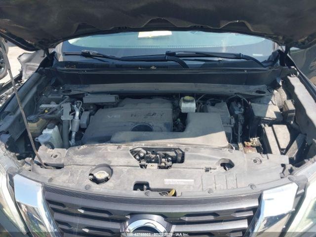Used Front Bumper Reinforcement Front fits: 2018 Nissan Pathfinder automatic eme