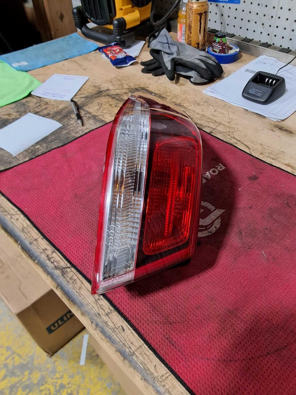 Used Left Tail Light Assembly fits: 2019 Kia Optima LX US built VIN 5 1st digit