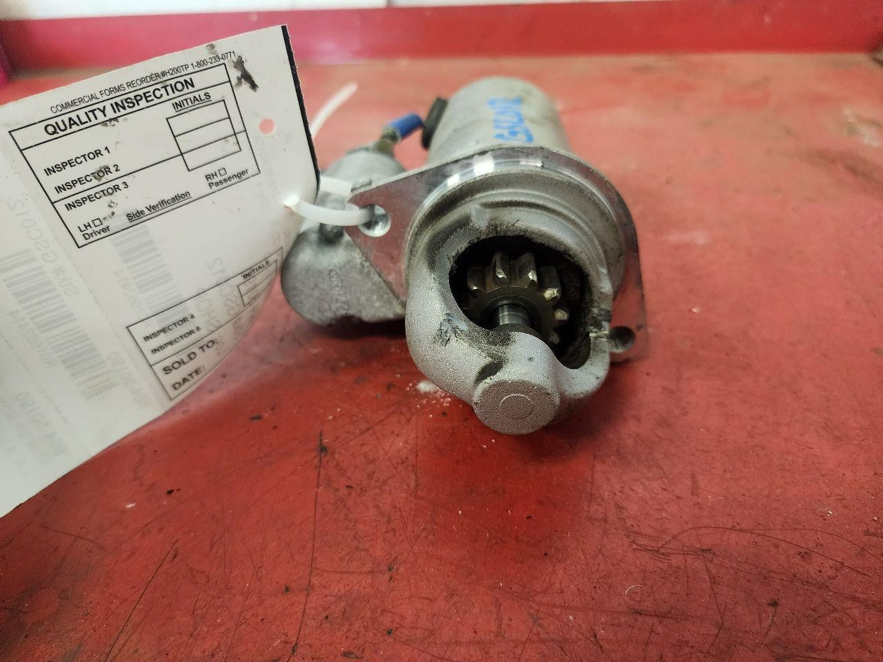 Used Starter Motor fits: 2015 Hyundai Sonata SWB Sport ID 361002G210 Grade A