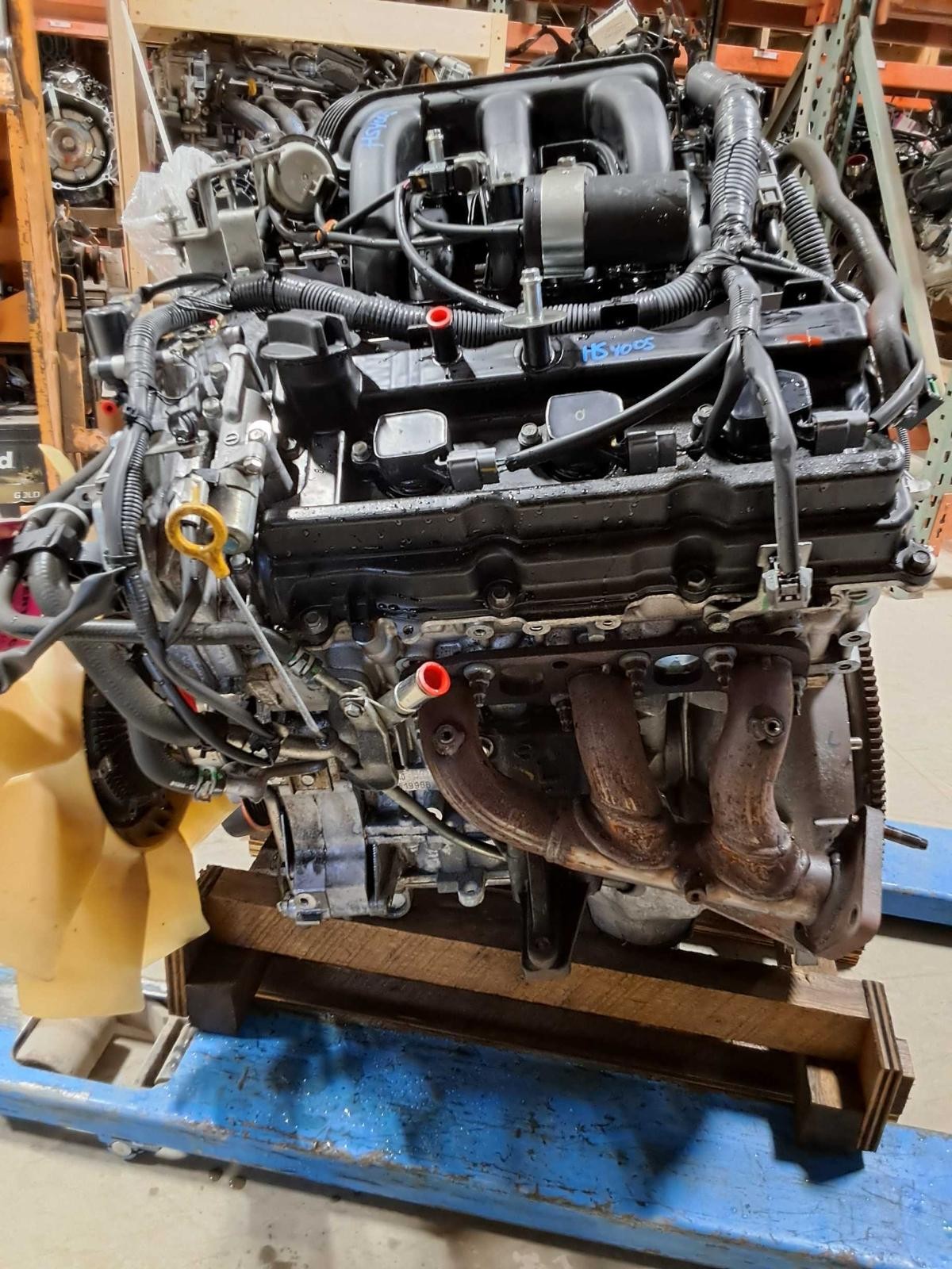 Used Engine Complete Assembly fits: 2019 Nissan Frontier 4.0L VIN A 4th digit VQ