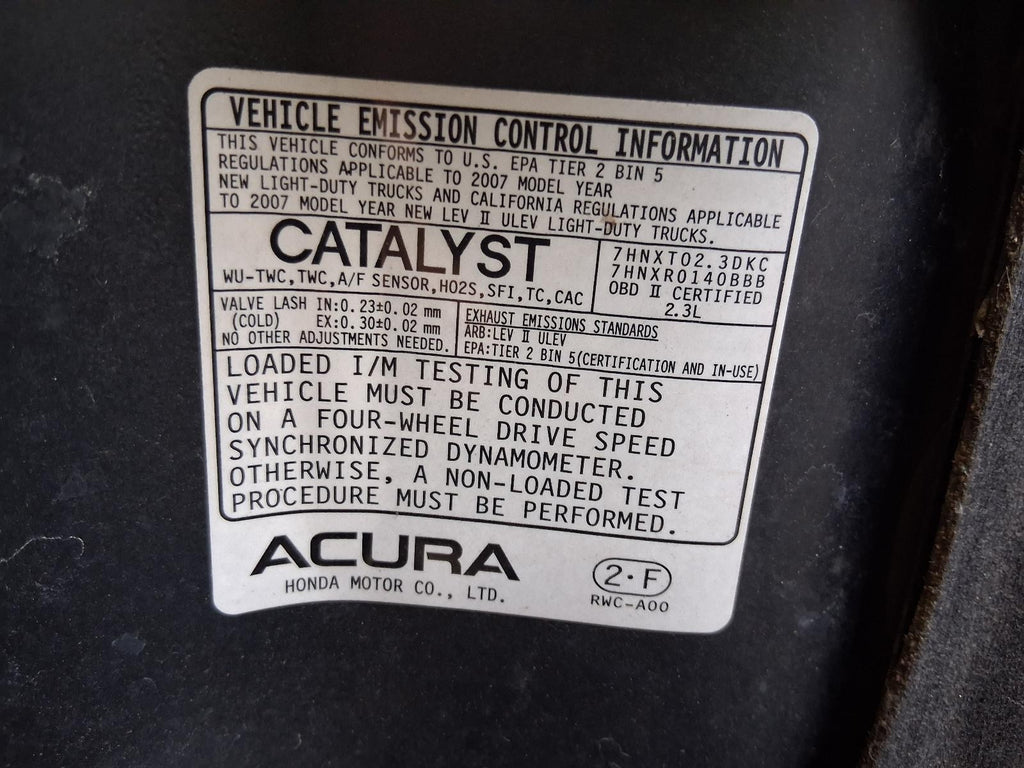 Used Left Sun Visor fits: 2007 Acura Rdx illuminated Left Grade A