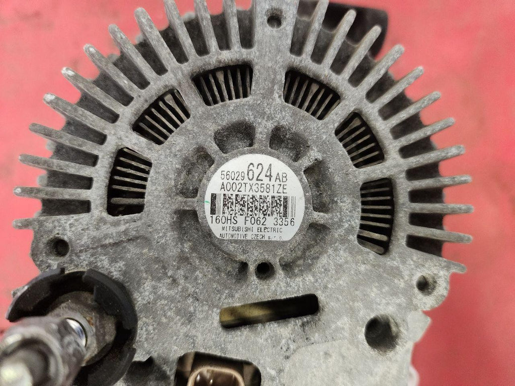 Used Alternator fits: 2017 Jeep Renegade Sdn 2.4L 160 amp Grade A