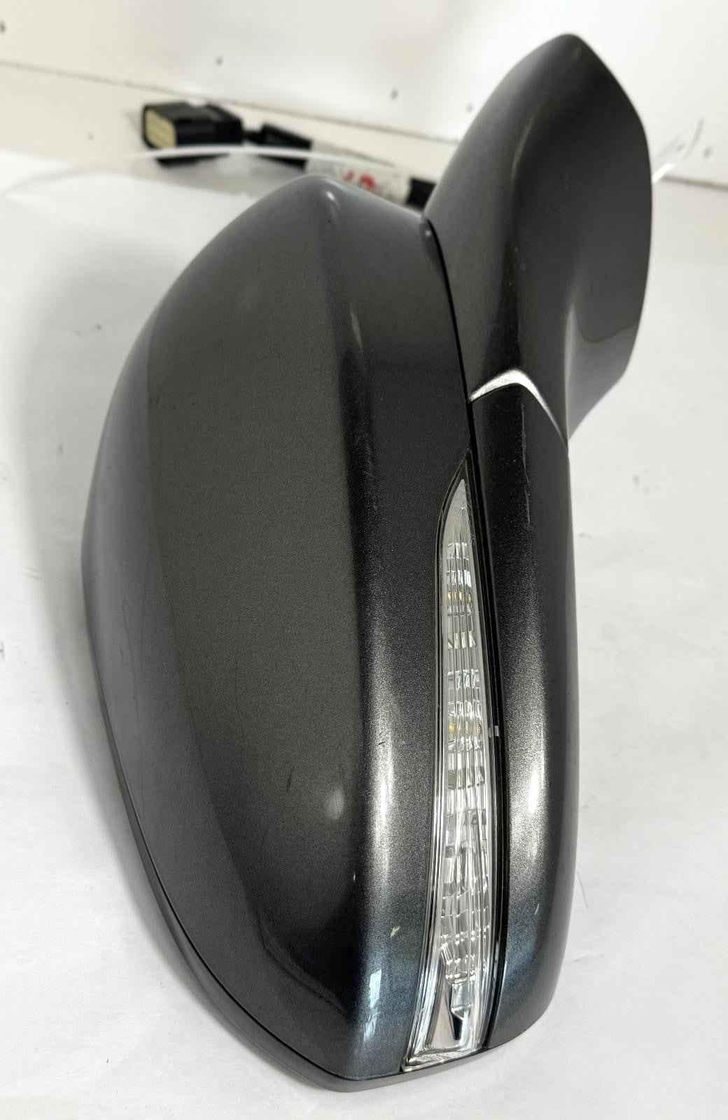 Used Right Door Mirror fits: 2016 Ford Fusion Power removable painted cover w/o