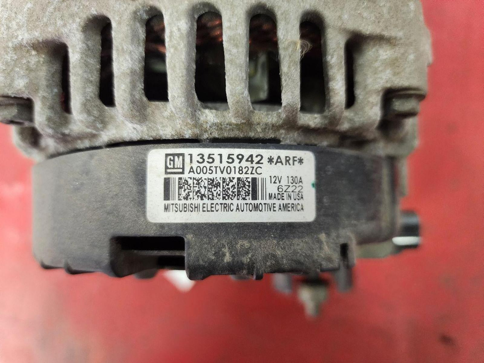 CHEVROLET CRUZE Alternator gasoline 17 18 19