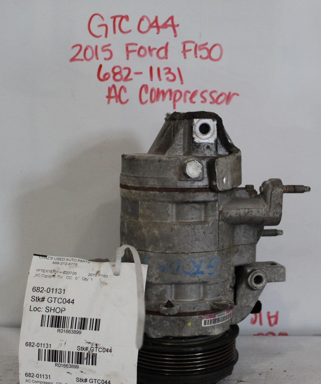 FORD FORD F150 PICKUP Compressor 2.7L (turbo) 15 16
