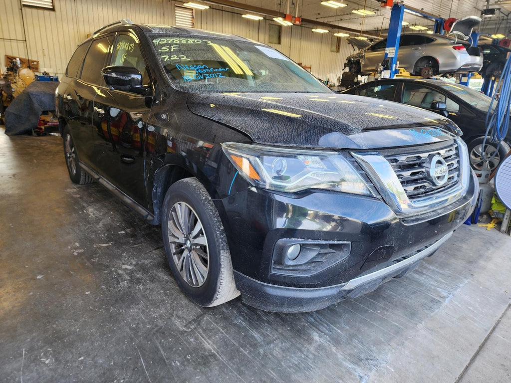 Used Front Bumper Reinforcement Front fits: 2018 Nissan Pathfinder automatic eme