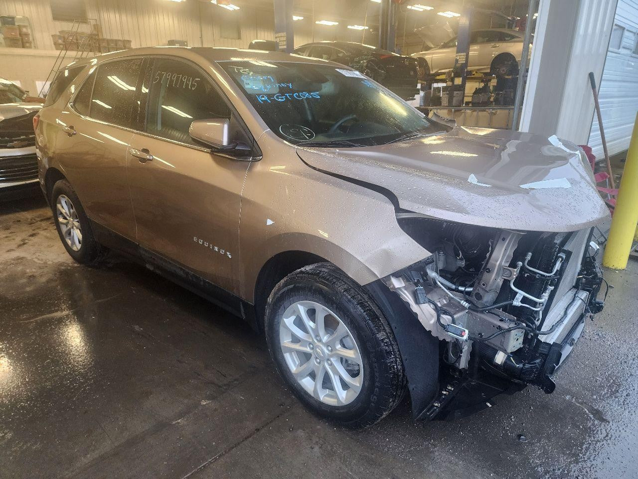 Used Wheel fits: 2019 Chevrolet Equinox 17x7 opt RSB Grade A