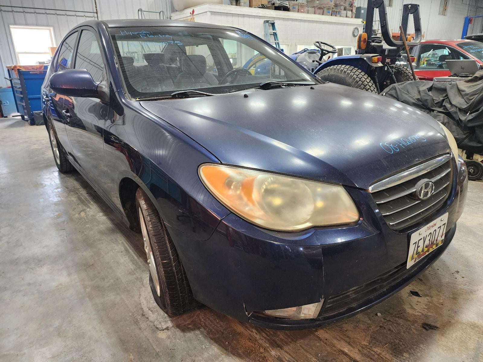 Used Left Door Mirror fits: 2008 Hyundai Elantra Power heated Sdn Left Grade A