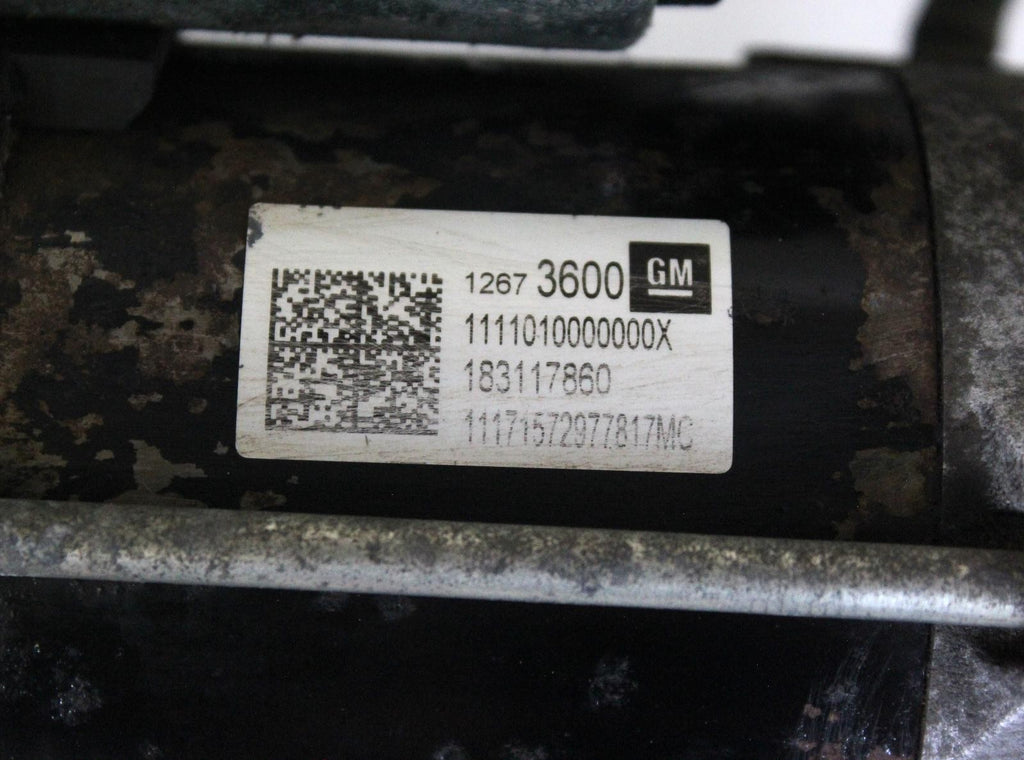 2017-2023 CHEVROLET MALIBU STARTER MOTOR OEM