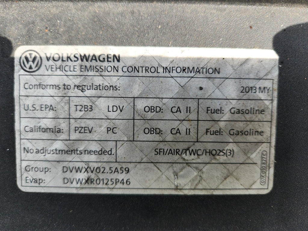 Used Engine Coolant Reservoir fits: 2013 Volkswagen Passat  Grade A