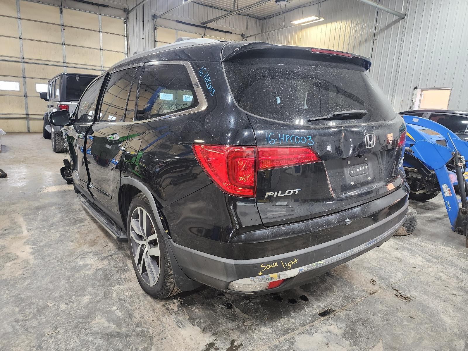 Used Engine Complete Assembly fits: 2016 Honda Pilot 3.5L VIN 5 6th digit FWD AT