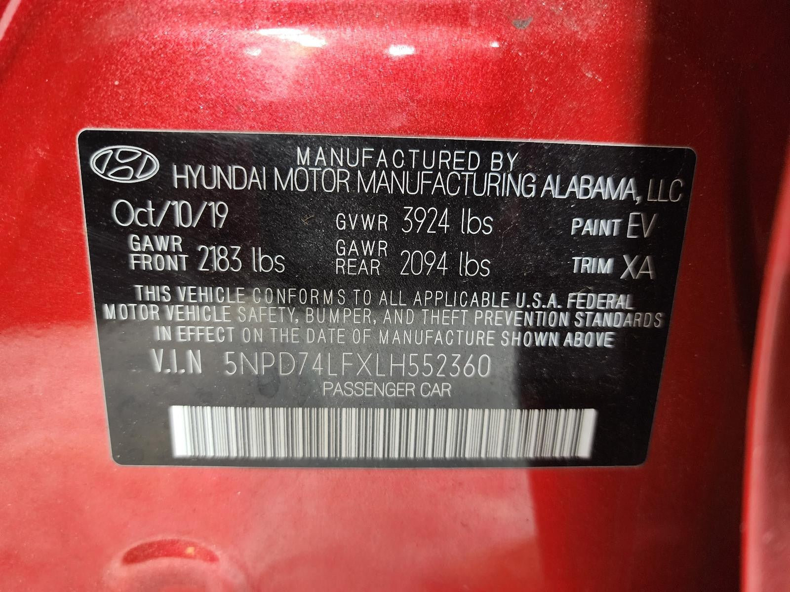 Used Windshield Wiper Motor fits: 2020 Hyundai Elantra Sedan Grade A