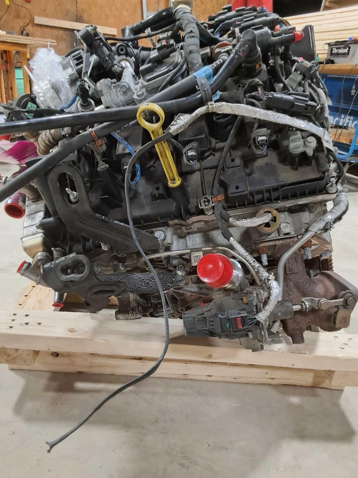 Used Engine Complete Assembly fits: 2023 Ford F150 PICKUP gasoline 2.7L VIN P 8t