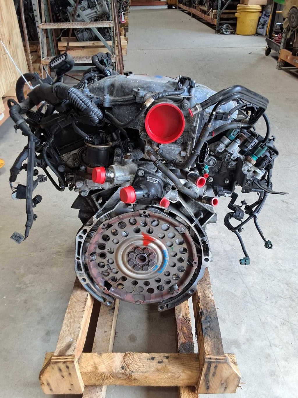 Used Engine Complete Assembly fits: 2013 Honda Accord 3.5L VIN 3 6th digit Sdn A