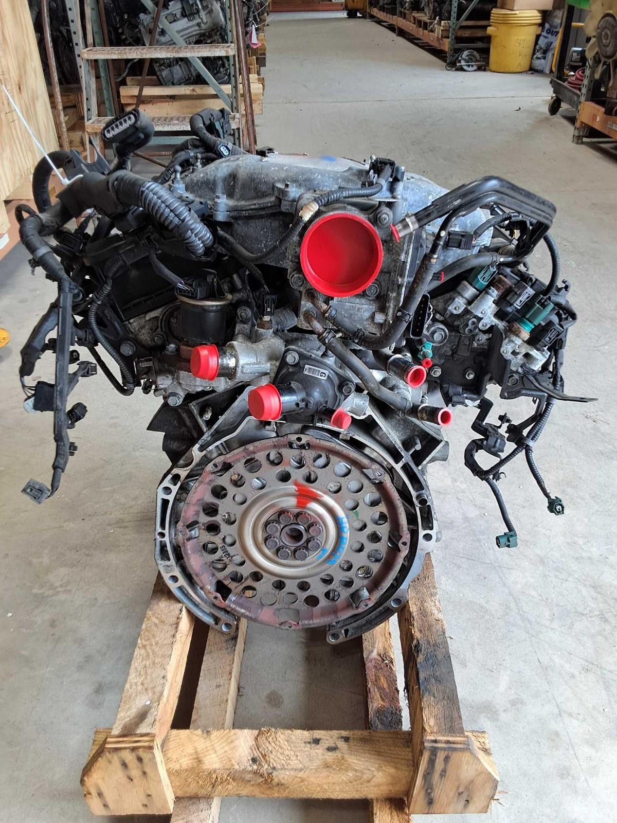 Used Engine Complete Assembly fits: 2013 Honda Accord 3.5L VIN 3 6th digit Sdn A
