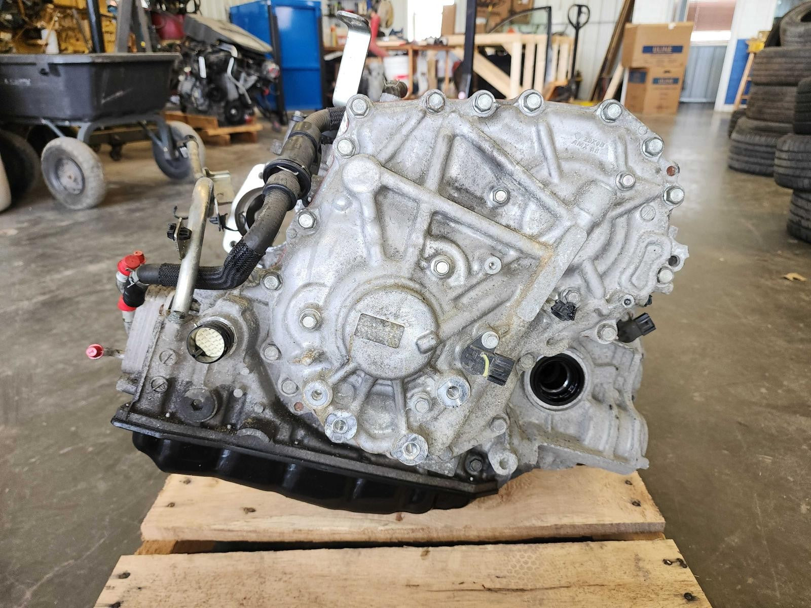 Used Automatic Transmission Assembly fits: 2018 Nissan Pathfinder AT CVT 3.5L 6