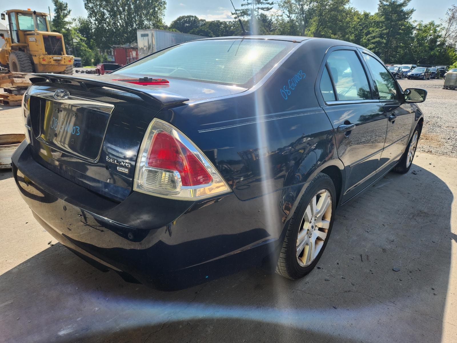 Used Rear Right Door Window Regulator Rear fits: 2008 Ford Fusion electric witho