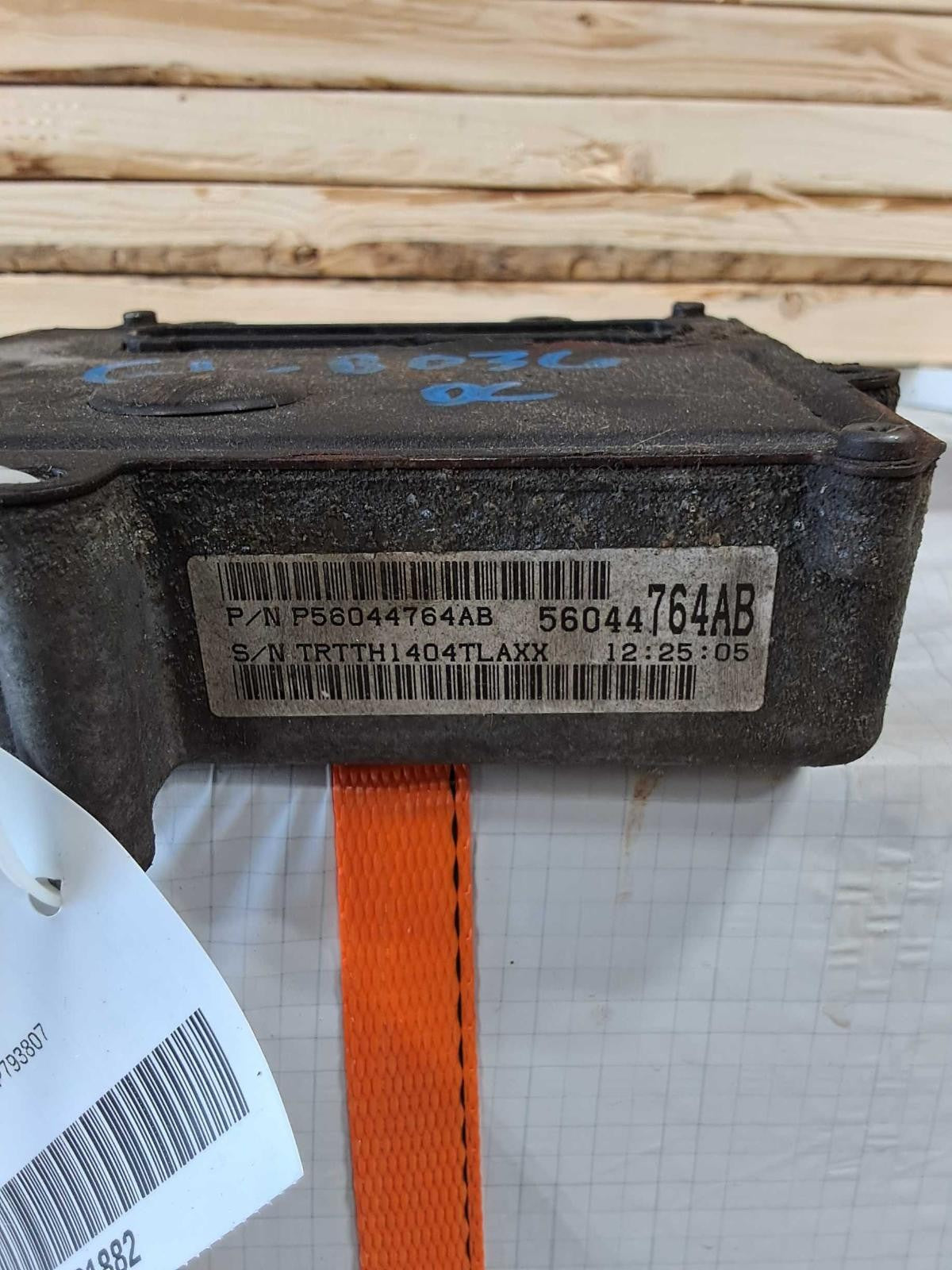 Used Engine Control Module (ECM) fits: 2004 Jeep Wrangler Electronic Control Mod