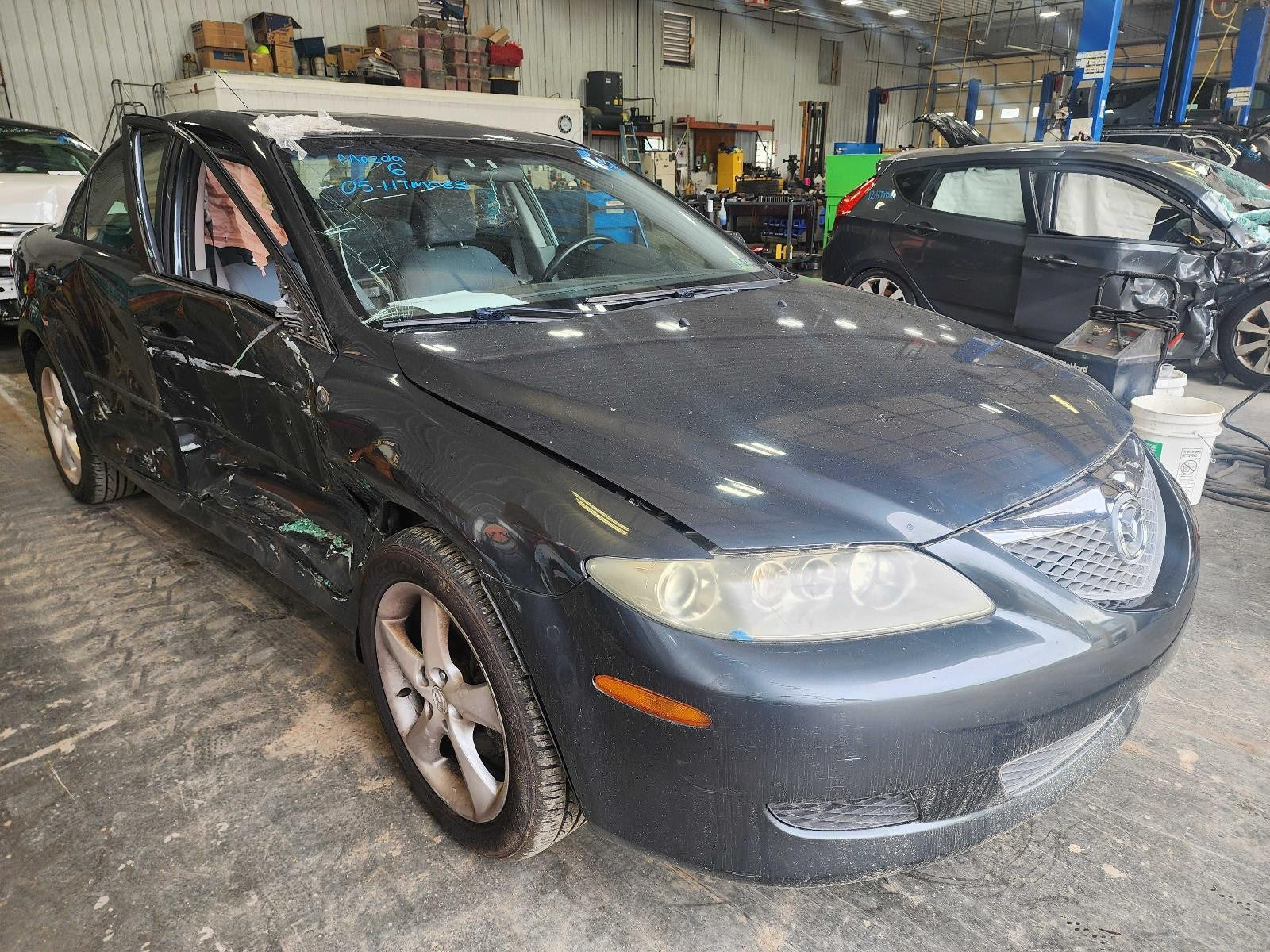 Used Front Bumper Reinforcement Front fits: 2005 Mazda 6 Front Grade A